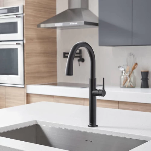 American Standard 4803300.243 Studio S Pull-Down Kitchen Faucet In Matte Black 3 American Standard 4803300.243 Studio S Pull-Down Kitchen Faucet In Matte Black - Image 3