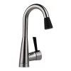 Brizo 63970LF-SSST Single Hole Faucet Pull-Down In Brilliance Stainless