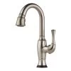 Brizo 64903LF-SS Single Hole Faucet Pull-Down In Brilliance Stainless