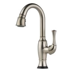 Brizo 64903LF-SS Single Hole Faucet Pull-Down In Brilliance Stainless