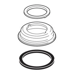 Brizo RP61019BZ Escutcheon In Brushed Bronze