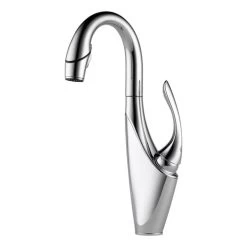 Brizo 63955LF-PC Single Hole Faucet Bar/Prep In Polished Chrome