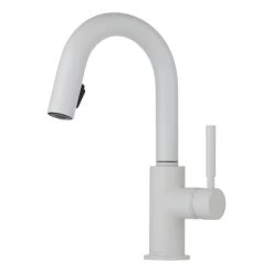 Brizo 63920LF-MW Solna Single-Hole Pull-Down Faucet