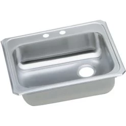 Elkay GECR2521R2 Celebrity 25-In 20 Gauge Stainless Steel Single-Bowl Drop-In Sink