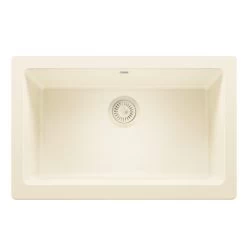 Blanco 240320 Color-Coordinated Metal Basket Strainer In Biscuit -Best Tap Shop 240320240320 metal basket strainer bis bs1 95502.1651388489