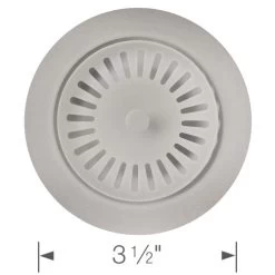 Blanco 240338 Color-Coordinated Metal Waste Flange In Concrete Gray 9 Blanco 240338 Color-Coordinated Metal Waste Flange In Concrete Gray -Best Tap Shop 240338240338 metal waste flange con dim1 45115.1651388534