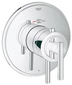 Grohe 19848000 Atrio Jota Timeless Single Function Thermostatic Trim Kit With Control Module