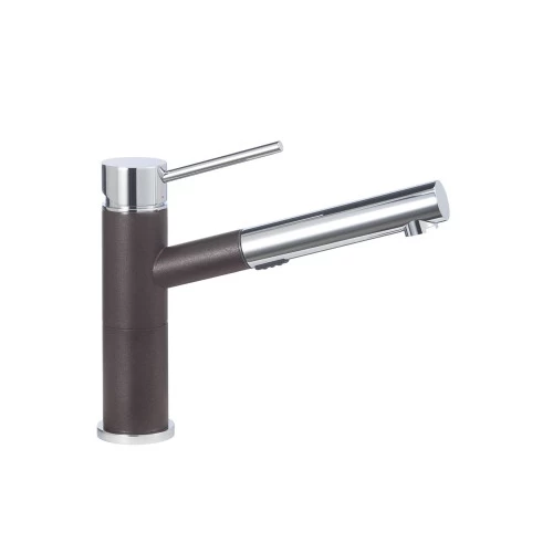 Blanco KF-441618 Alta Compact Pull-Out Kitchen Faucet With Soap Dispenser In Caf 2 Blanco KF-441618 Alta Compact Pull-Out Kitchen Faucet With Soap Dispenser In Caf - Image 2