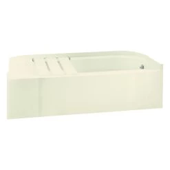 Sterling 71141124-96 Accord Vikrell 60.25-In Alcove Bathtub With Right Hand Drain