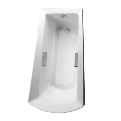Toto ABY964N#01N Soiree 72-in. Acrylic Rectangular Drop In Bathtub With Foot Drain