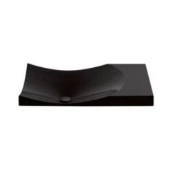 Toto FLT142#83 Waza Noir 26-in. Cast Iron Rectangular Vessel Bathroom Sink