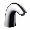 Toto TEL101-D10E#CP EcoPower Deck-Mounted Low Arc 1-GPM Single Hole Bathroom Sink Faucet
