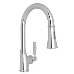 Rohl MB7927LMAPC-2 Michael Berman Gotham Pull-Down Bar/Food Prep Faucet With Single-Lever Handle