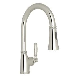 Rohl MB7927LMPN-2 Michael Berman Gotham Pull-Down Bar/Food Prep Faucet With Single-Lever Handle