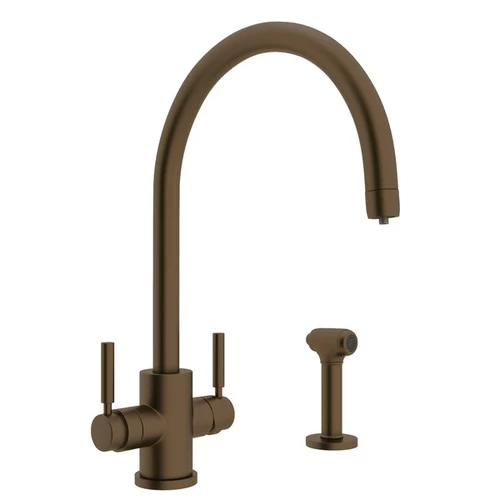 Rohl U.12931LS-EB-2 Perrin And Rowe Kitchen Faucet With Single-Lever Handle 1 Rohl U.12931LS-EB-2 Perrin And Rowe Kitchen Faucet With Single-Lever Handle