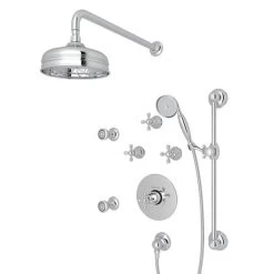 Rohl ACKIT460EX-APC Arcana Wall-Mounted Shower System