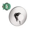 Hansgrohe K04355-01850CR Ecostat S Pressure Balance Trim With Rough-In