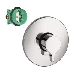 Hansgrohe K04355-01850CR Ecostat S Pressure Balance Trim With Rough-In