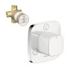 Hansgrohe K15937-15930WC PuraVidaTrio/Quattro Trim With 3-Way Diverter Rough-In