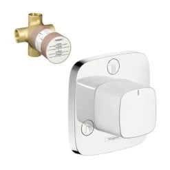 Hansgrohe K15937-15930WC PuraVidaTrio/Quattro Trim With 3-Way Diverter Rough-In