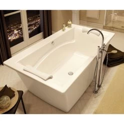 MAAX 105742-000-001 Optik 66in X 36in F Soaking Bathtub With Center Drain -Best Tap Shop MAAX MX105742 001 1 78301.1563246081