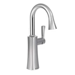 Moen S62608 Etch Single-Handle Pull-Down Bar Faucet